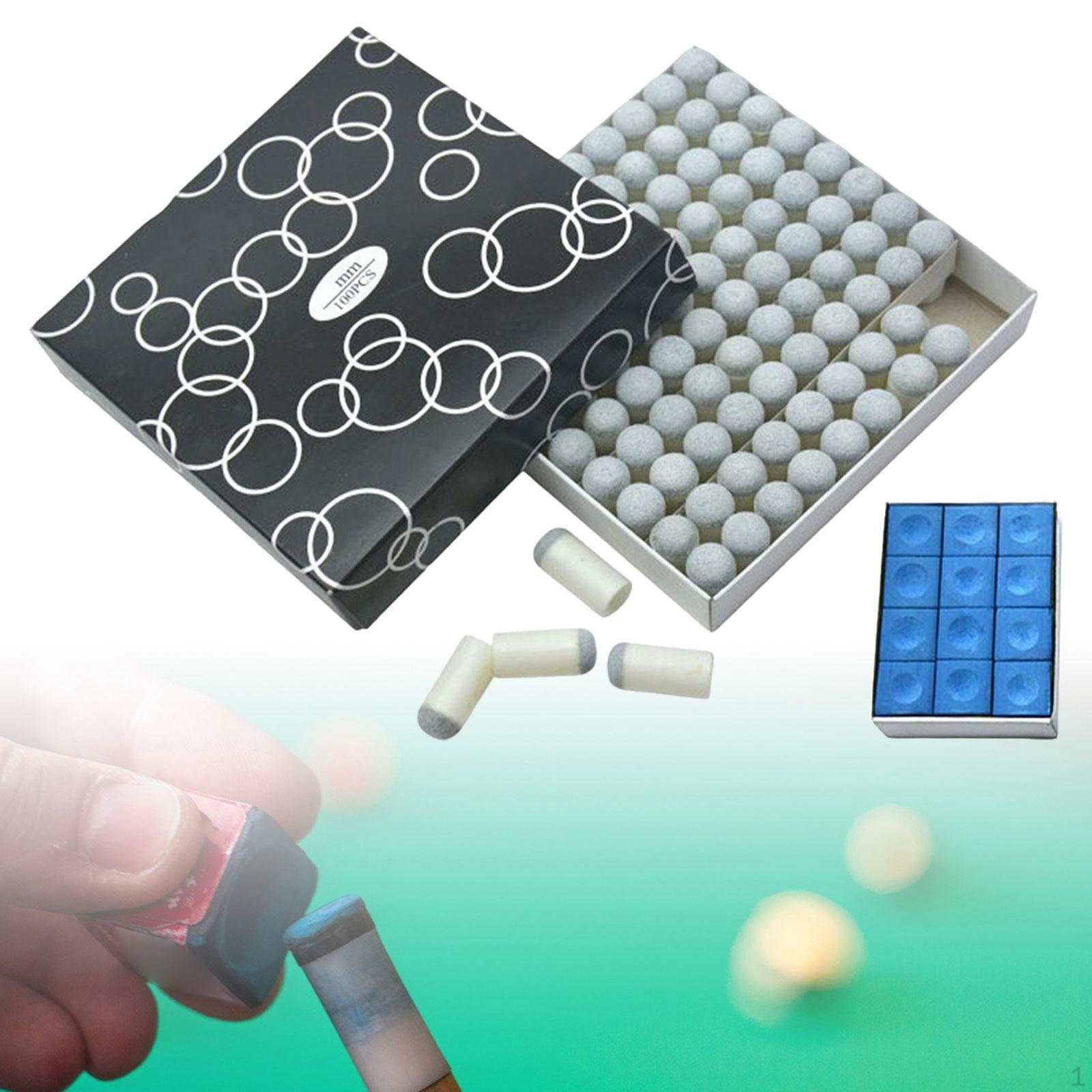 

100 насадок для бильярдных киев, необходимые детали для начинающих 11 mm