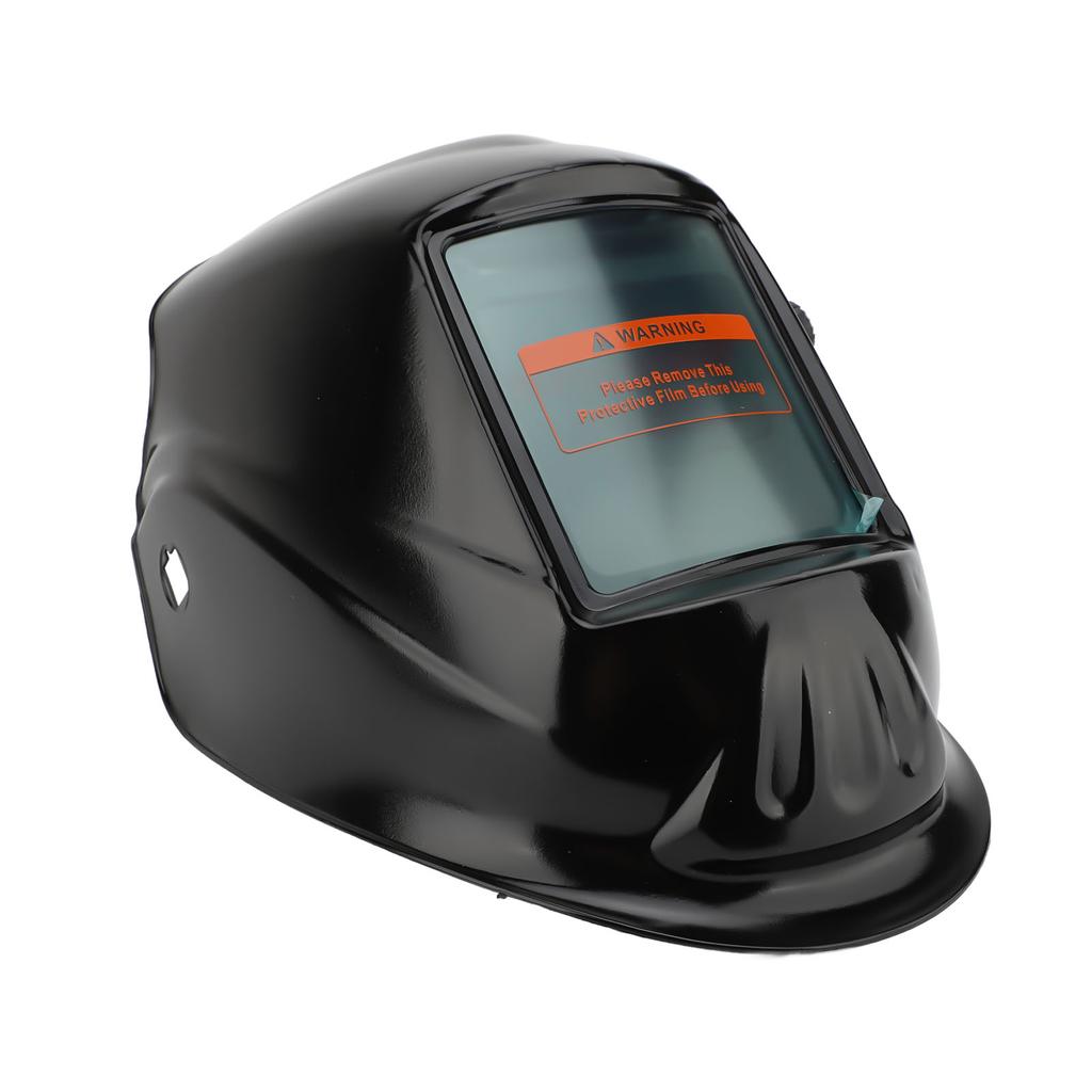 Schweißhelm Großes Sichtfeld LCD-Bildschirm Echte Farbe Solarenergie Automatisches Abdunkeln Schweißhaube