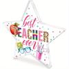 "Best Teacher Ever" Keepsake - Acrylic Desk Gift for Educators' Milestones