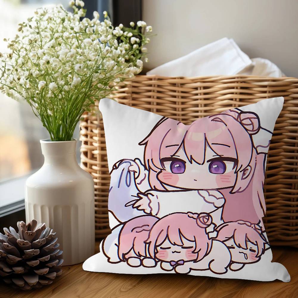 Anime Doro Pillowcase Toon Gift Cushion Cover Bedroom Home Sofa Chair Seat Decor Pillow Case