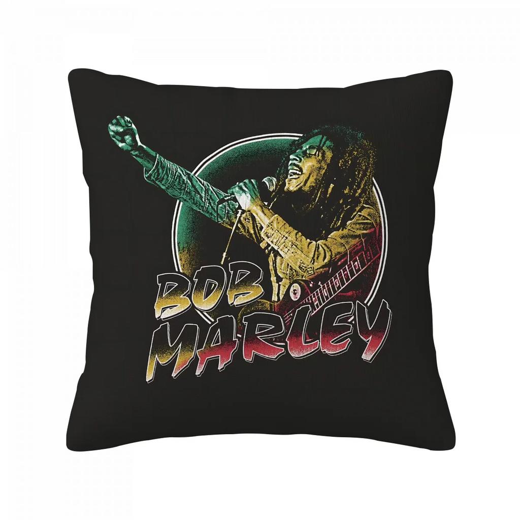 Reggae Bob Marleys Pillowcase Anime Throw Pillow Covers For Living Room Cushions Home Decorations Interior Decoration Sofa Cover