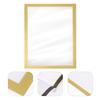 Golden A4 Magnetic Photo Frame Pvc Picture Holder For Certificate Business License Display Wall Decor Office Home