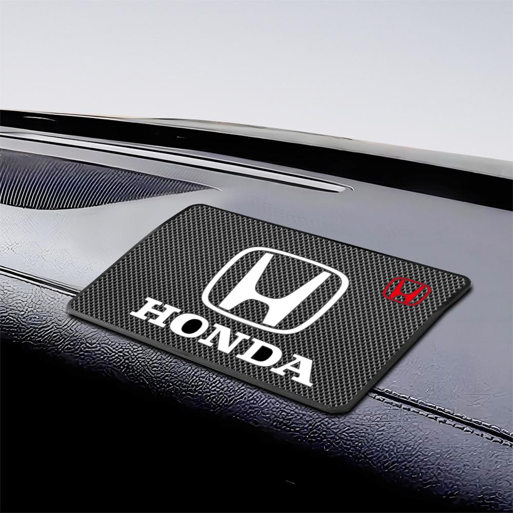 Car Dashboard Sticky Pad Phone Holder Non-Slip Pad Auto Interior Mat For Honda Mugen Civic Accord Odyssey City CRZ CRV Spirior