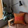 Sayan Sayan Handwoven Indian Kilim Cushion Rust Asian Cover, 45x45cm, (Orange),