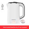 Auxes Insulated Electric Kettle: Large Capacity, Constant Temperature, Fast Heating, Compact for Home and Dorm Use