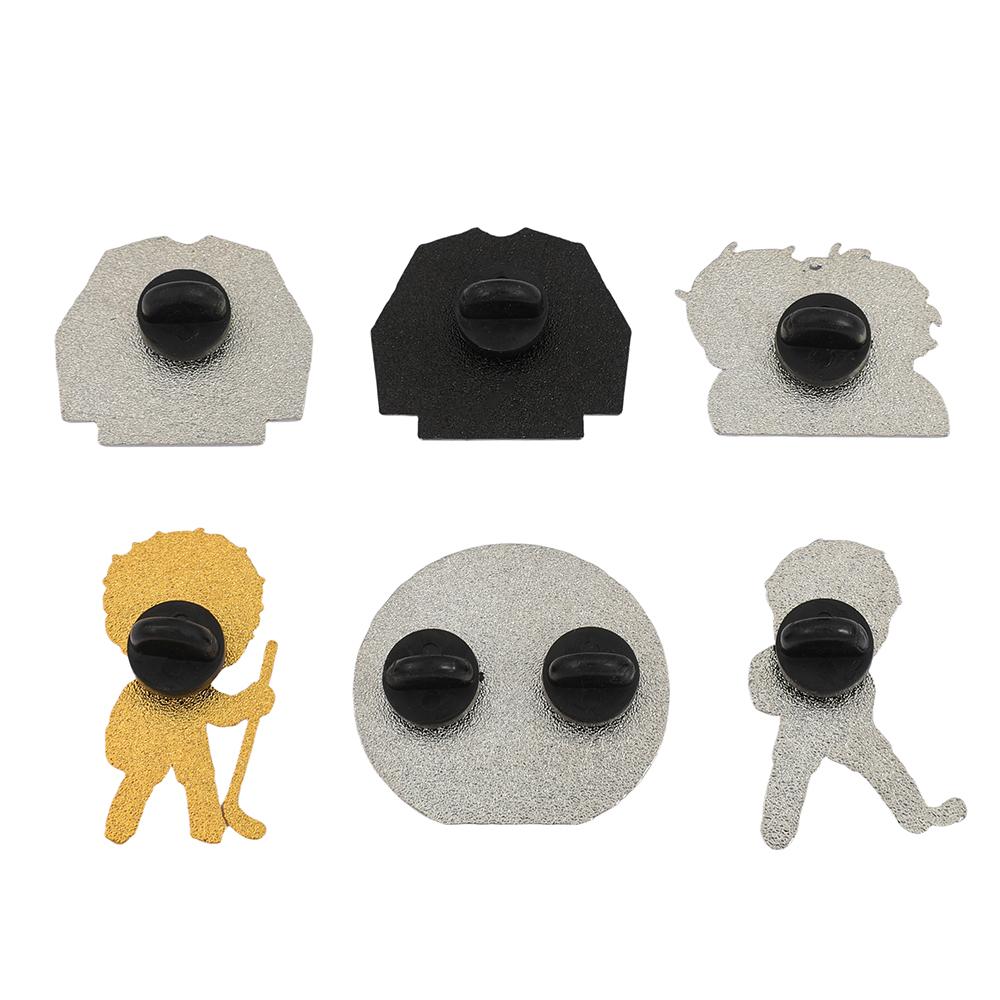 6pcs "Heated Rivalry" Enamel Pin Canadian TV Brooch For Coat Women's Brooches Fashion Lapel Badges Jewelry Gift for Friends
