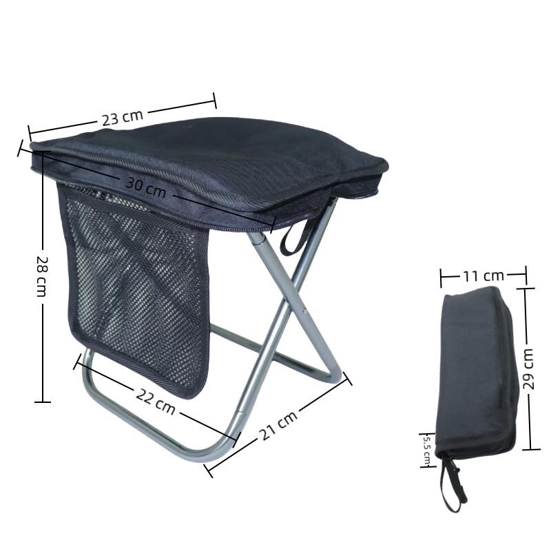 Portable Aluminum Alloy Folding Camping Stool
