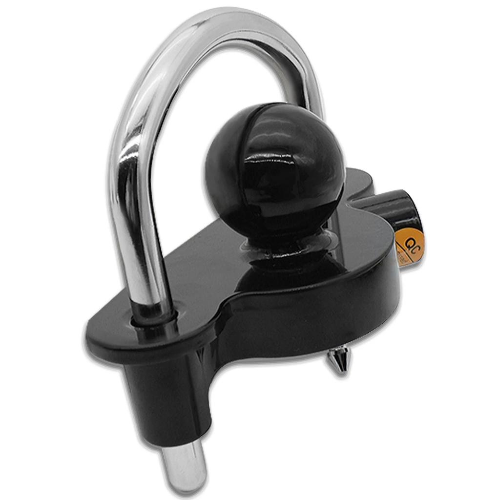 Hak holowniczy Blokada zaczepu Części przyczepy Uniwersalna kula holownicza Bezpieczne zabezpieczenie Blokada antykradzieżowa Akcesoria do przyczep