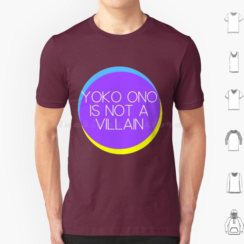 Yoko Ono Is Not A Villain Essential T Shirt 6xl Cotton Cool Tee Yoko Ono Yoko Peace The Music Ono 60s Imagine John Ringo Love