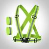 3PCS Reflective Safety Vest Bicycle - High Visibility Flashing Vest Set, A Safe Night Cycling Equipment
