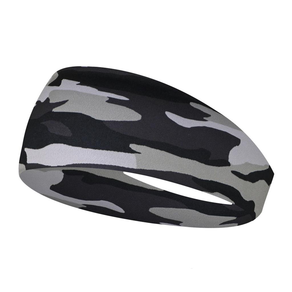Unisex Running Fitness Headband For Sports Yoga Sweatproof Elastic Cotton Headscarf