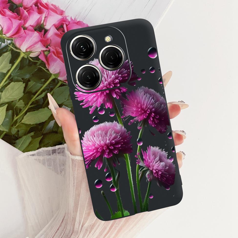 Case For Tecno Spark 20 Pro Cover KJ6 Cute Cat Fashion Butterfly Painted Casing For Techno Spark 20 Pro Bumper