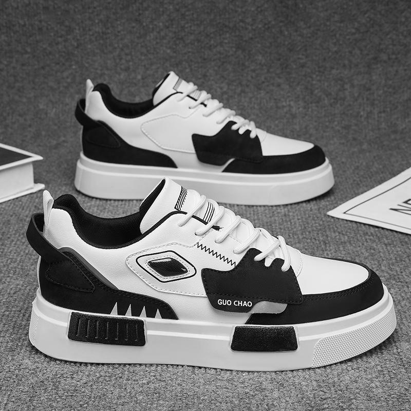 Men Shoes Sneakers Chunky Mens Casual Shoes Luxury Breathable Men Walking Shoes Trend Leather Shoes for Men Running Shoes Male Footwear