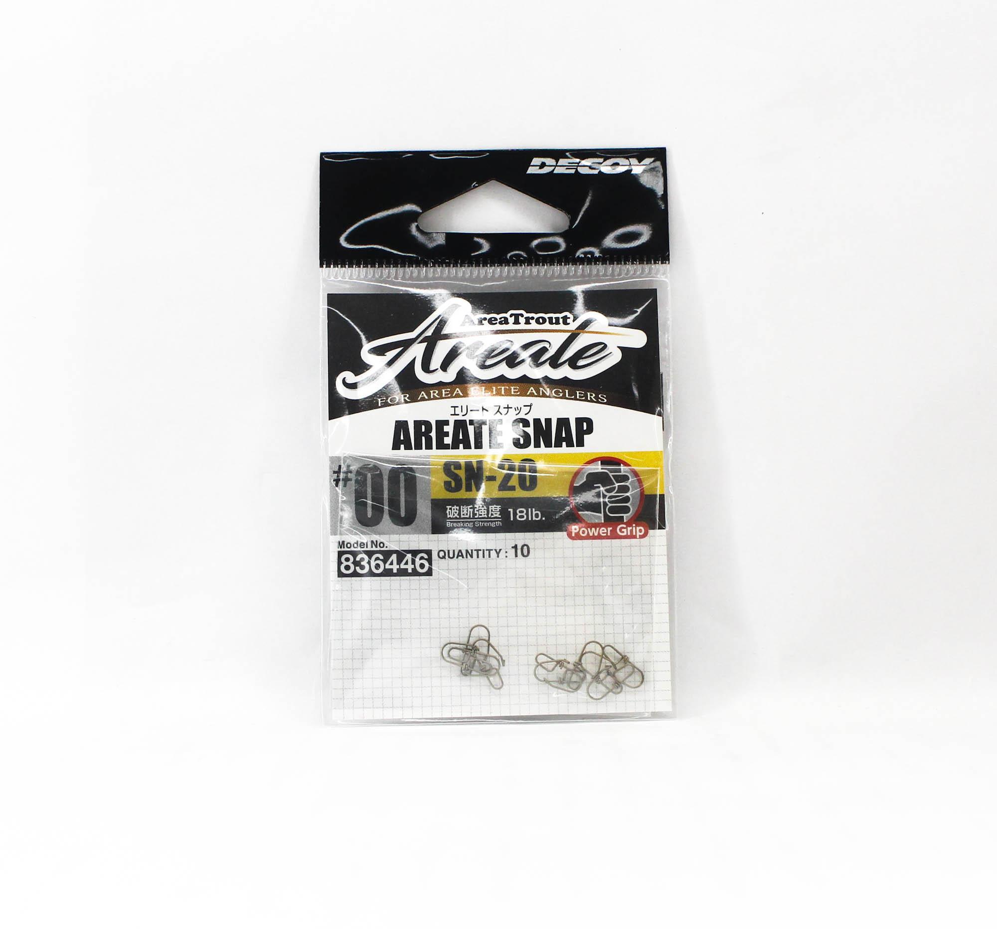 

Decoy SN-20 Areate Elite Snap Size 00 (6446)