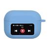 Bluetooth-compatible Earbud Silicone Case for AirPods Shockproof Wireless Earphone Charging Case Cover with Screen Headphone Protective Shell Sleeve
