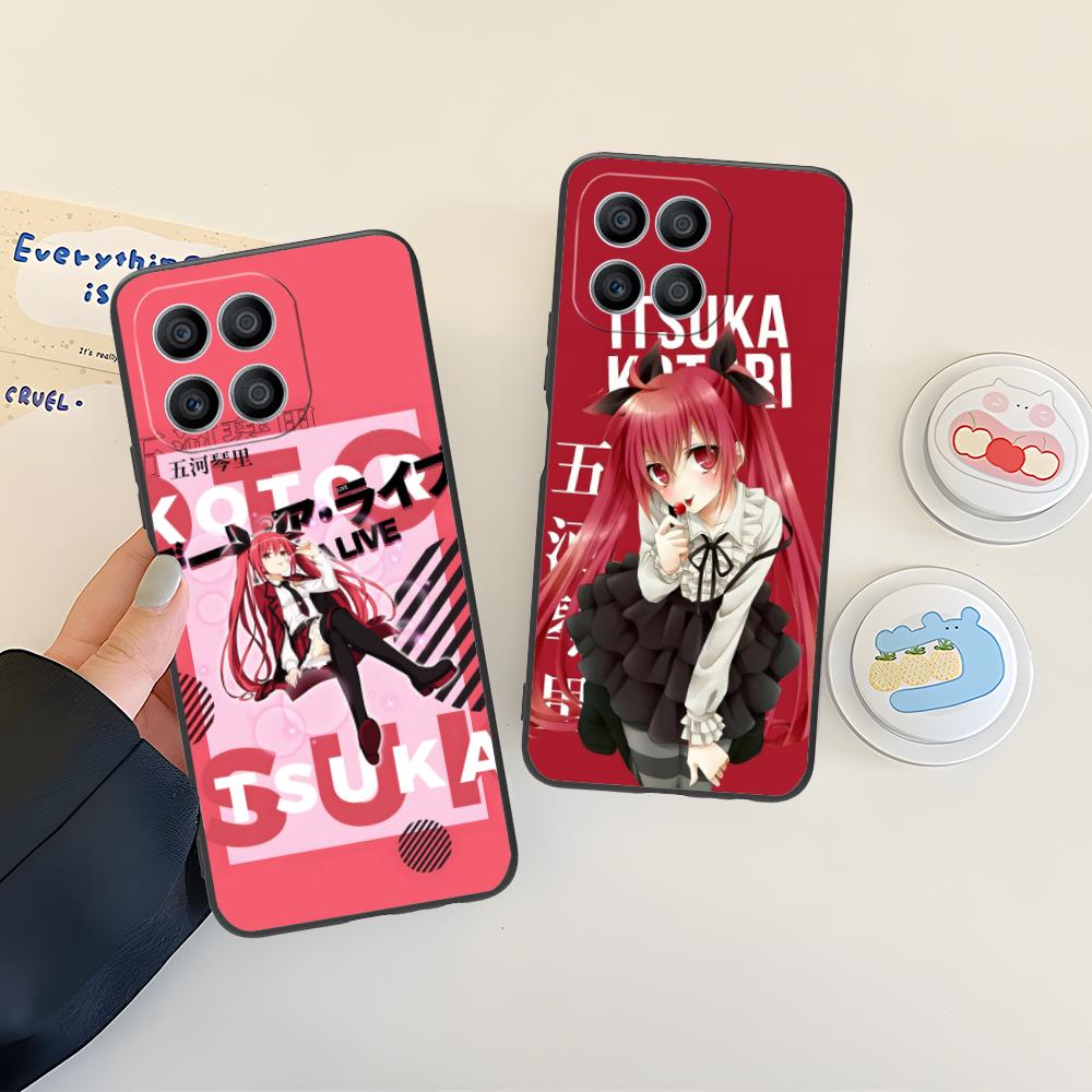 Date a Live Kotori Itsuka TPU Mobile Phone Case for Honor 90 80 70 60 50 30 20 10 9 8 7 Pro S SE Lite 5G Colorful Printing Cover