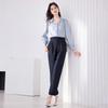 Xiangying Women's V-Neck Chiffon Long Sleeve Blouse