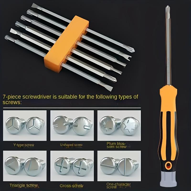 12 in 1 Multi-functional Screwdriver Set Precision Magnetic Screwdriver Kit Repair Tools for Phone Laptop Watch Electronics Etc