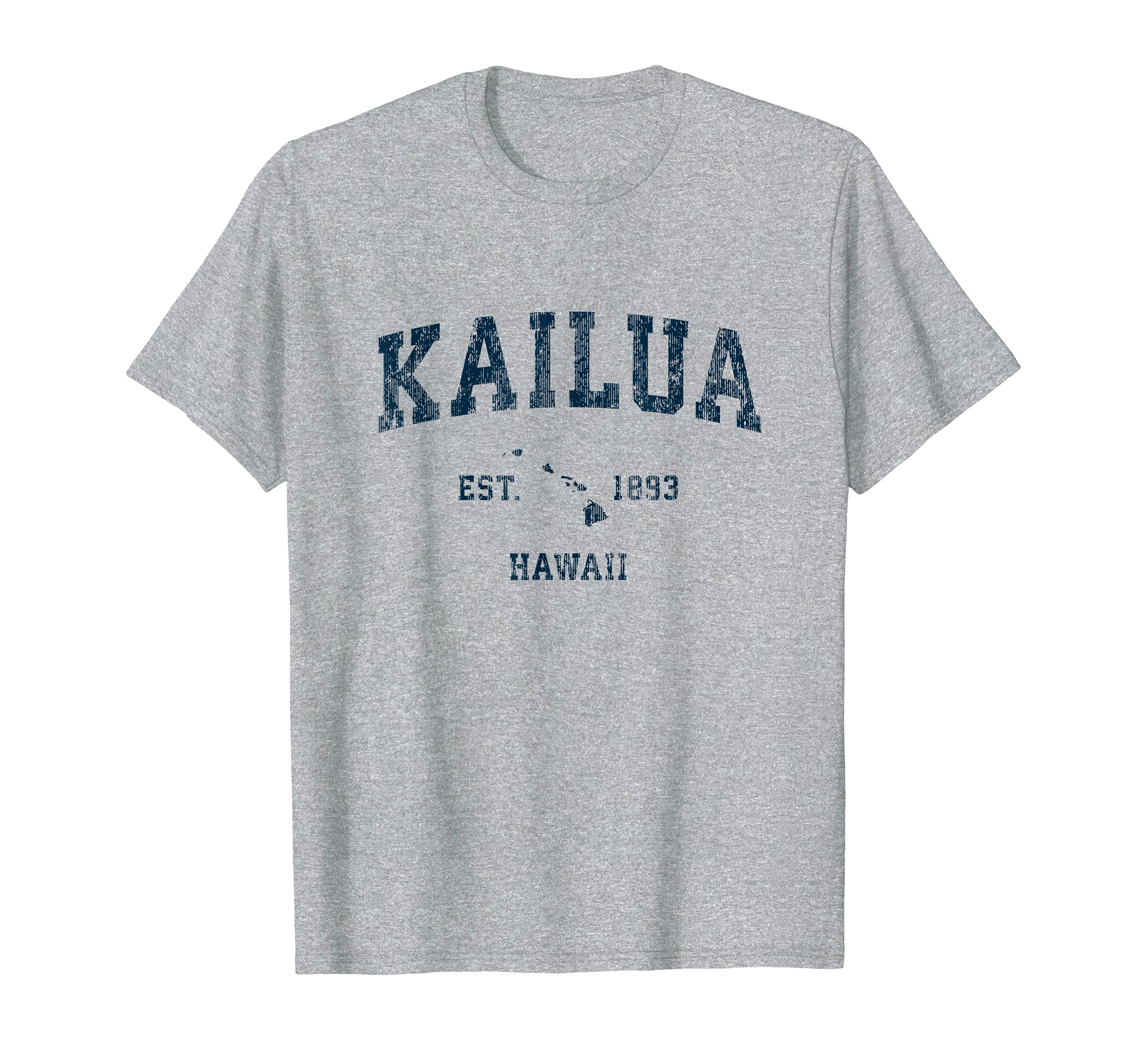 

Футболка Kailua Hawaii HI Vintage Sports Design Navy Print
