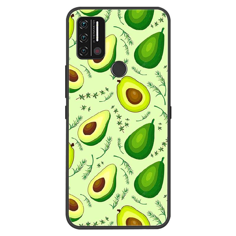 Custodia Per Umidigi A7 A9 Pro Custodie Morbido Silicone Protezione Stampa Coperture Nere per Umidigi A9 A7 Pro Funda Coque A9Pro A 9 Capa