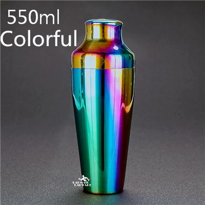 550ml Calabrese Bar Cocktail Shaker Stainless Steel Bottle Cocktail Shaker Essential Barware Bar Tool for Bartender Drink Party