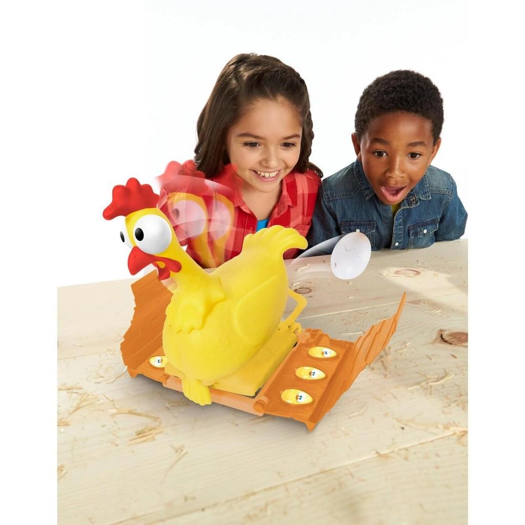 Chicken Game Squawk Raw Egg Party Sleepover Garage Kit Prop Spoof Prank Gift