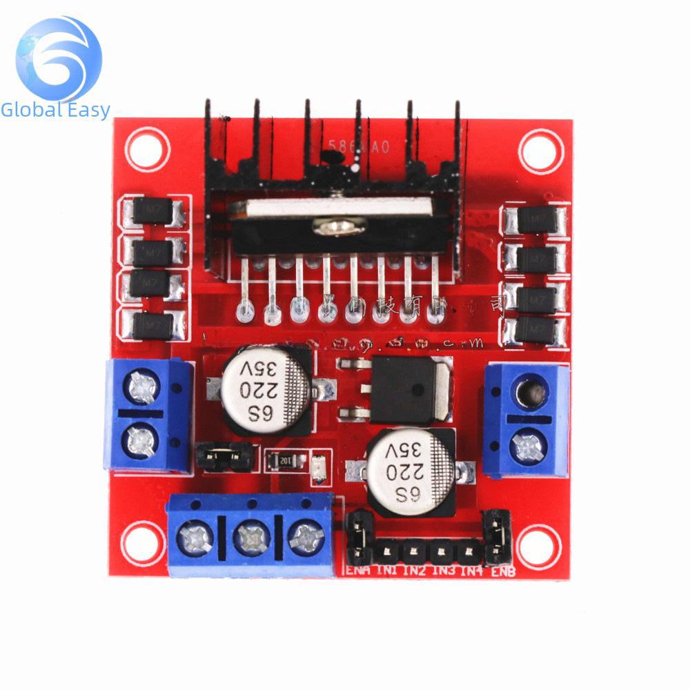 L298N Motor Driver Board for DC Stepper Motor and Smart Car Robots