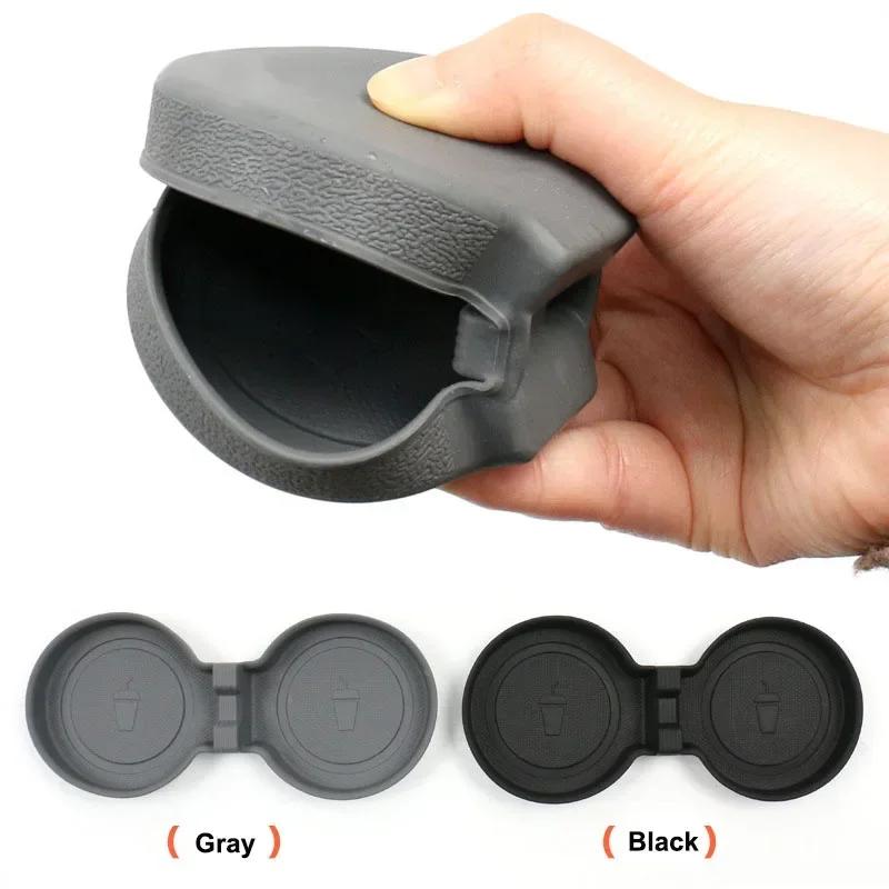 Cup Pad For Tesla Model 3 Y YL Juniper Standard Highland 2026 Center Console TPE Anti-Slip Cup Coaster Holder Mat Accessories