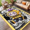 Labubu Print Rug, Washable Floor Carpet, For Entryway Dorm Laundry Room Office Study, Home Decor Birthday Christmas Gift