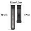 22mm Watch Band For Garmin Fenix 8 47mm/Fenix E 47mm/Quatix 7 Pro Breathable Silicone Strap with Magnetic Folding Clasp
