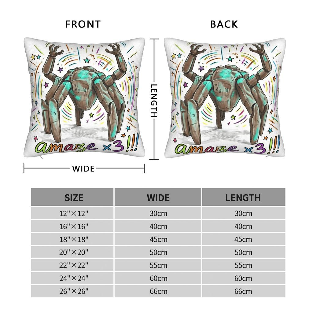Rocky Amaze Amaze Amaze Pillow Cover Vintage Pillow Case For Living Room Chair Square Cushion Cover Gift
