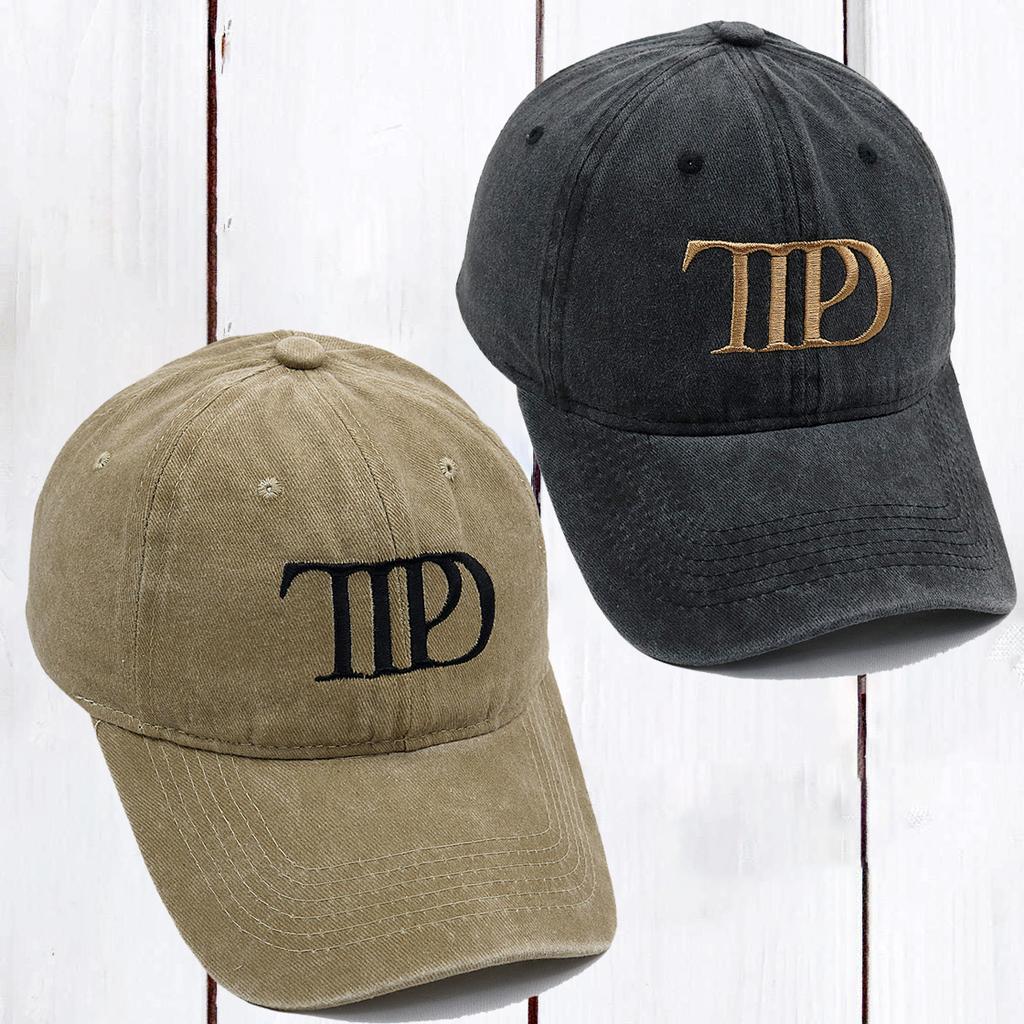 TTPD Embroidery Baseball Cap Summer Vintage Dad Hat Adjustable Hip Hop Hat Unisex