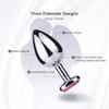 Stainless Cat Face Jewel Base Anal Plug Holle Kitty Cat Butt Plug Metal Prostate Massager Anus Stimulator Dildos Adult Sex Toys