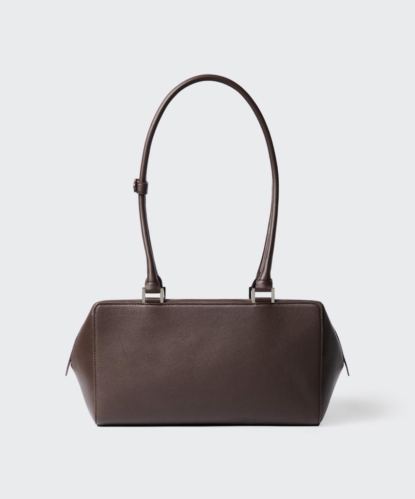 Musinsa Standard Woman Hexagon Dachshund Shoulder Bag [Dark Brown]