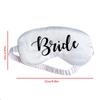 Bridal Sleepover Party Eye Sleep Masks Satin Bachelorette Party Wedding Bridal Shower Decoration Bridesmaids Bride To Be Gift