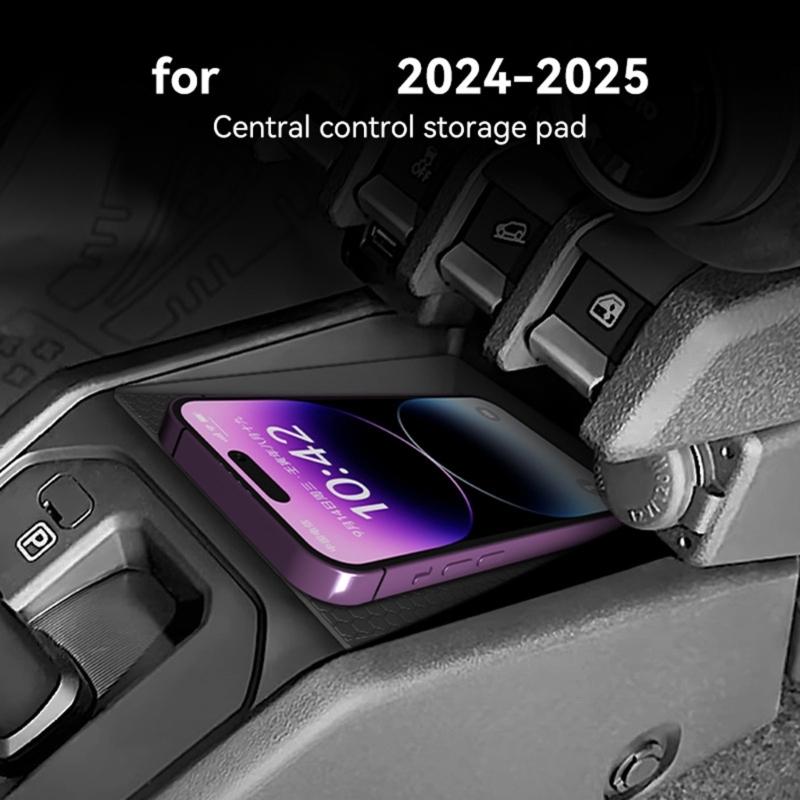 Instalare Rapidă Tavă de Depozitare din Silicon Organizatoare Consola Centrală Design Anti-Alunecare Organizatoare Interioare Auto pentru Vehicul Jimny