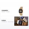 Casio VINTAGE Series-L Digital Display STANDARD LCD Square Dial Waterproof Sports Quartz Watch Quartz Movement Stainless Steel Strap LA670WGAD-1