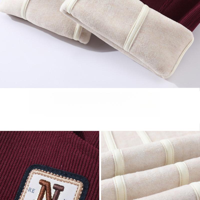 Bílé kalhoty se širokými nohavicemi pro ženy, podzimní a zimní novinka s vysokým pasem, splývavé, špičkové, ležérní, rovné, úzké vlněné banánové kalhoty