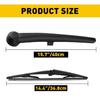 Rear Window Wiper Arm & Blade For Jeep Grand Cherokee 2005 2006 2007 2008 2009 A