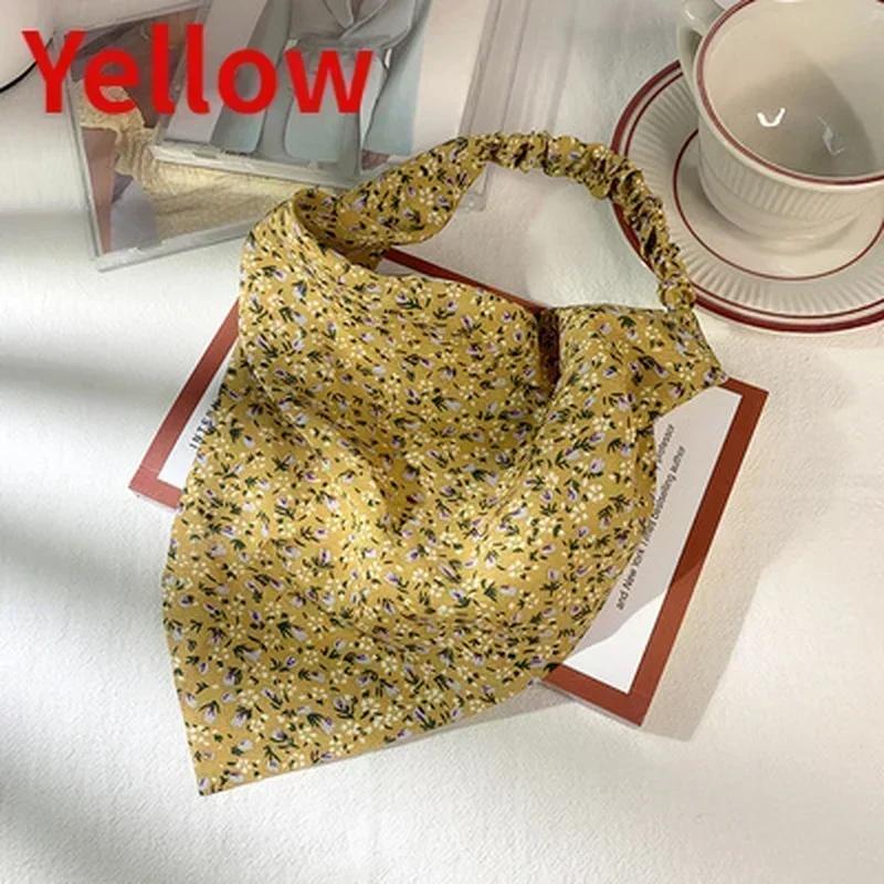 Kreativer Kopfschmuck Sommer Bedrucktes Dreieckiges Stirnband Böhmisches Stirnband Elastisches Stirnband Damen Staubdichtes Kopftuch Geschenke
