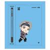 MONAMI TinyTAN BTS 153 ID 0.7mm Ballpoint Pen & 3 Notebooks Set