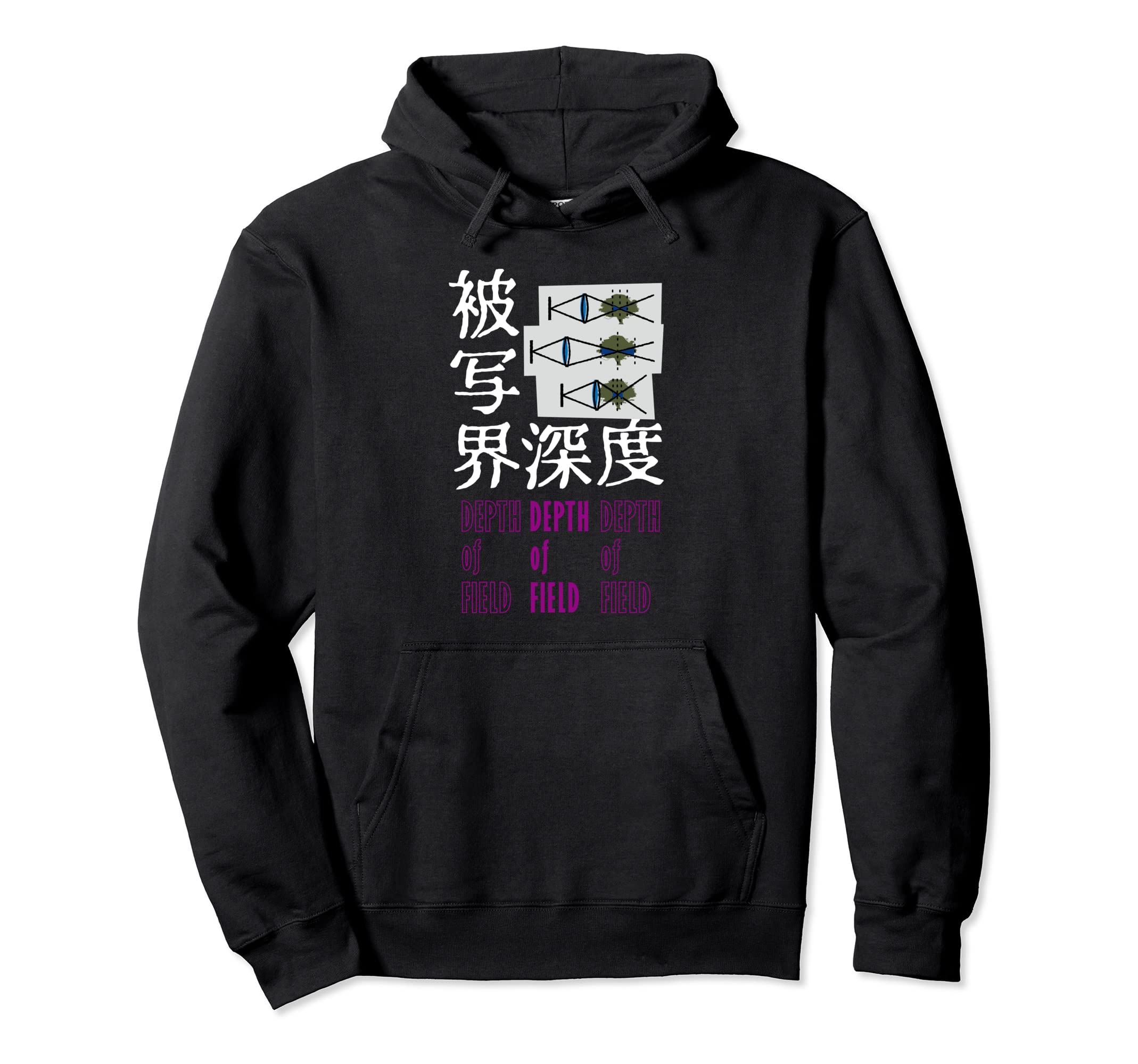 

Kenko Photo Kanji Collection Depth of Field [Front Design] Hoodie