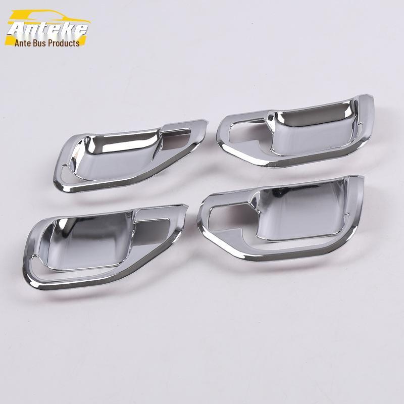 

11-14 Interior Door Bowl Bright Ring Scratch-Proof Electroplated Handle Sticker