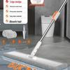 60cm Large Aluminum Plate Lazy Flat Mop for Wood Floors - Labor-Saving Design.