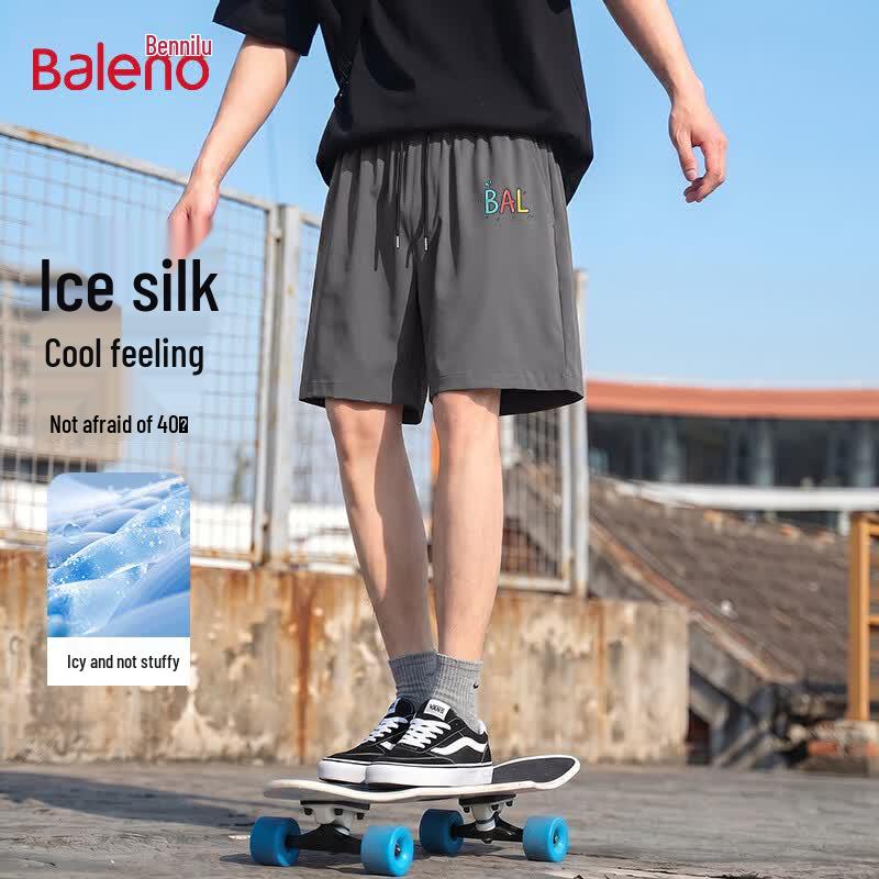 Baleno Men's Ice Silk Casual Shorts