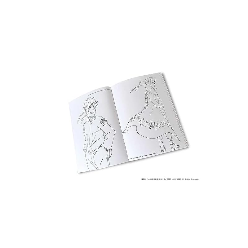 NARUTO SHIPPUDEN: The Official Coloring Book