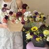 1PC Portable Flower Basket Rose Wrapping Box Gift Bag For Wedding Birthday Christmas Party Decorative Bouquet Packaging