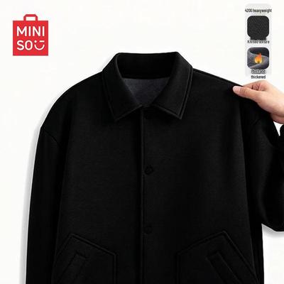 Men's Winter Fleece-Lined Casual Jacket