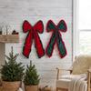 Ruffle Christmas Tree Topper Bow Long Streamers Tree Bow with Long Tails  New Year Decor