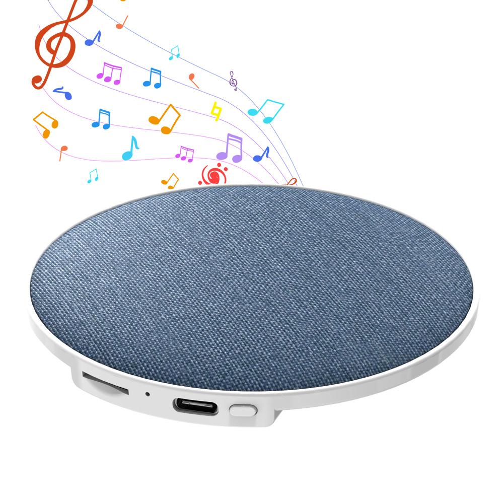 Mini Sleeping Bluetooth Speaker Bedroom Pillow Speaker Bluetooth 5.4 Nature Sound White Noise Soundbar For Sleeping